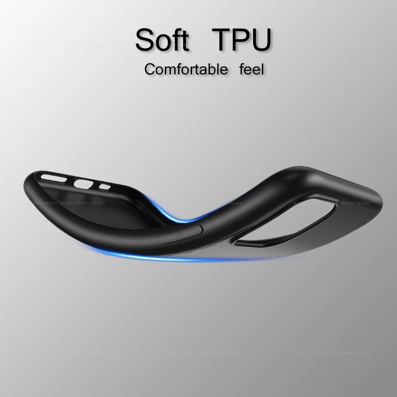 Роскошный Тонкий силиконовый чехол для iPhone XS Max XR Xi R XiR 7 8 6 6S Plus X 5 5S SE Чехол черный