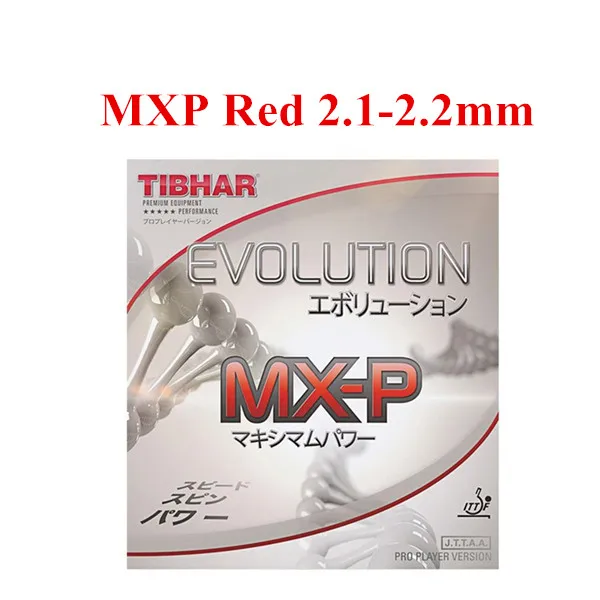 TIBHAR EVOLUTION MXP MX-P Нескользящая губка для торта Германия настольный теннис резиновая губка для пинг-понга TENERGY стиль - Цвет: MXP Red