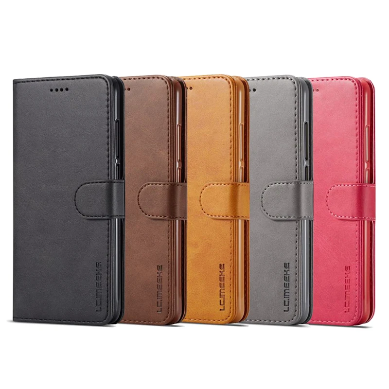 Cover Case For Samsung Galaxy Note 10 Lite S10 A91 A81 Luxury Magnetic Flip Wallet Leather Phone Cases Coque | Мобильные телефоны и