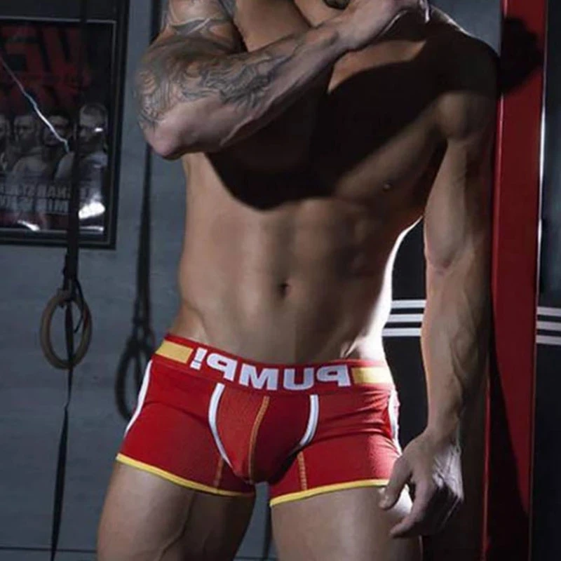 

Удобные шорты-боксеры, мужское нижнее белье, хлопковые шорты-боксеры, мужские трусы, дышащие сексуальные мужские трусы, быстросохнущие, бес...