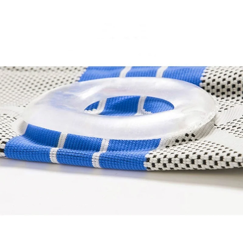 Компрессионный наколенник 1 шт. эластичный Фиксатор колена из силикагеля нейлона