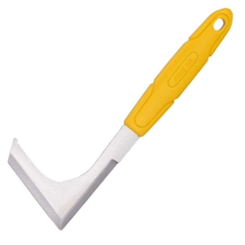 

Stainless Steel Comfortable Outdoor Garden Scimitar Hook Weeder Garden Hand Tool