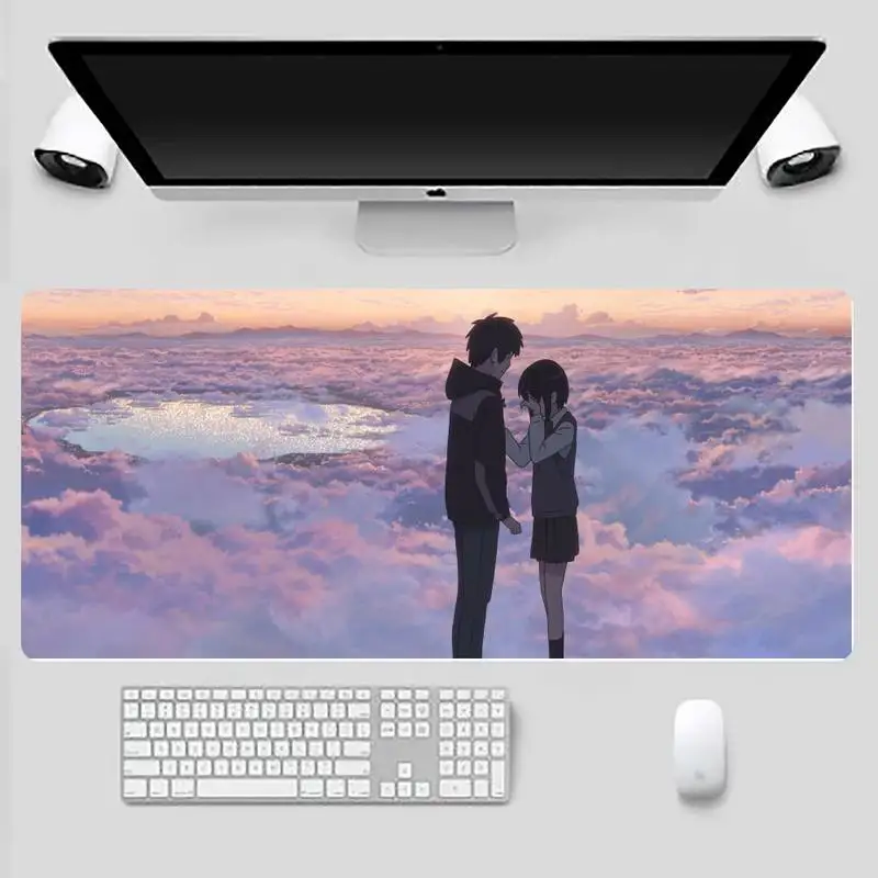 

your name love cartoon Customized laptop Gaming Table Protect Game Office Work Mouse Mat pad X XL Non-slip Laptop Cushion