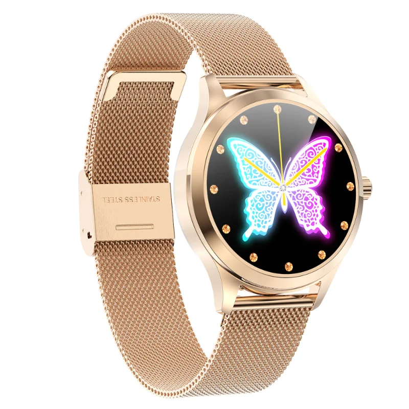 

Lovely Smart Watch For Women IP68 Waterproof Heart Rate whatsapp Message Reminder LW07 Smartwatch Connect For Xiaomi Android IOS