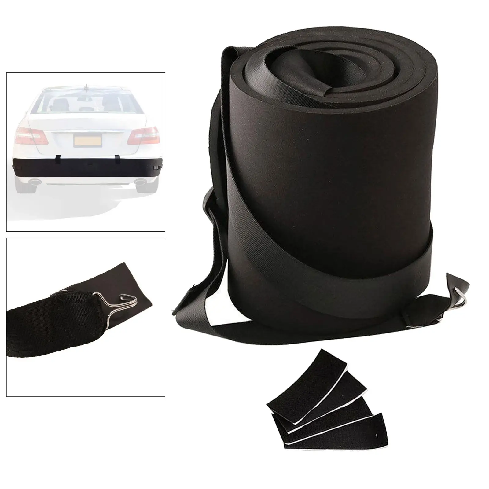 

Universal Car Bumper Guard Protector Strip, Anti Collision Car Styling Car Rear Trunk Bumper Protect Pad Cover
