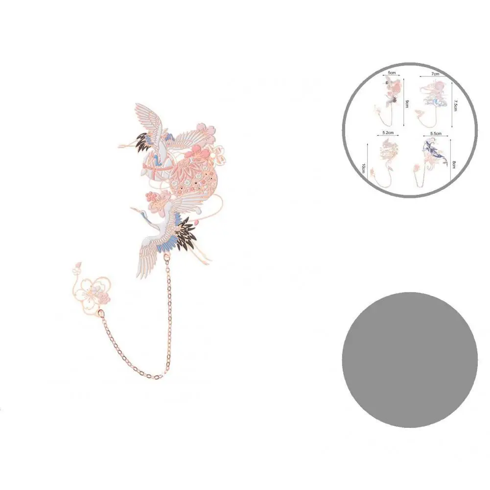 

Антидеформированная металлическая Закладка в 4 стилях в классическом ретро стиле, канцелярские принадлежности для школы