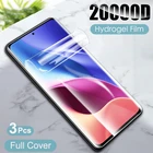 Гидрогелевая пленка с полным покрытием для Xiaomi Redmi K40 K30 Pro Note 10 9 Pro 8 10S 9S 9T 7 Pro 8T 9A 9C 8A, защита экрана, не стекло