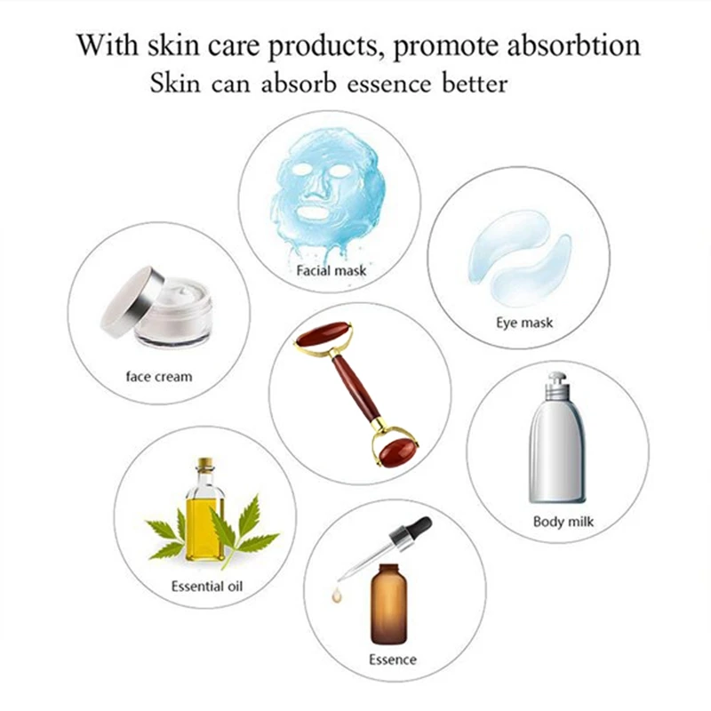 Women Fashion Anti Wrinkle Facial Massage Jade Roller Gadget Massager Beauty Tool Body Care | Красота и здоровье