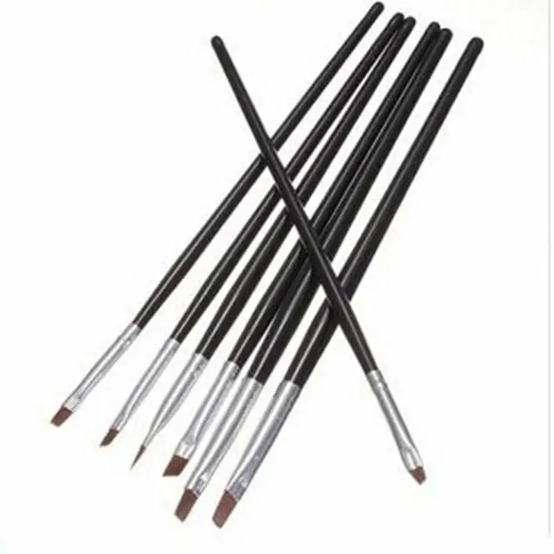 

7pcs/set DIY Painting Dotting Drawing Pen Set UV Gel Nail Art Brush Polish Painting Pen Kit For Salon Manicure