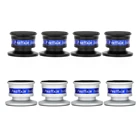 Preffair Алюминиевые черные и Серебристые ударопрочные шипы + изоляционная подставка Hi-Fi усилители из алюминиевого сплава колонки коническая прокладка