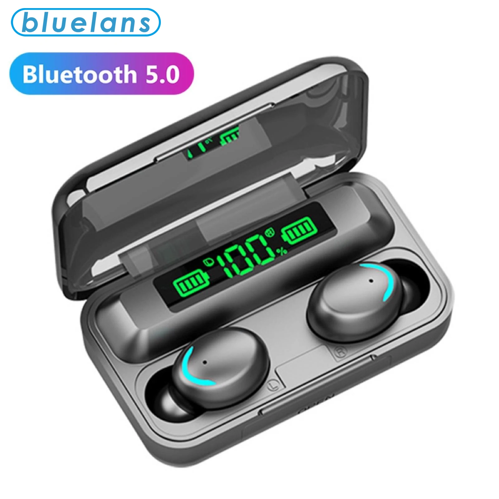 F9 5C Touch 5 0 Беспроводная Bluetooth гарнитура с двумя ушками ультрамаленькие