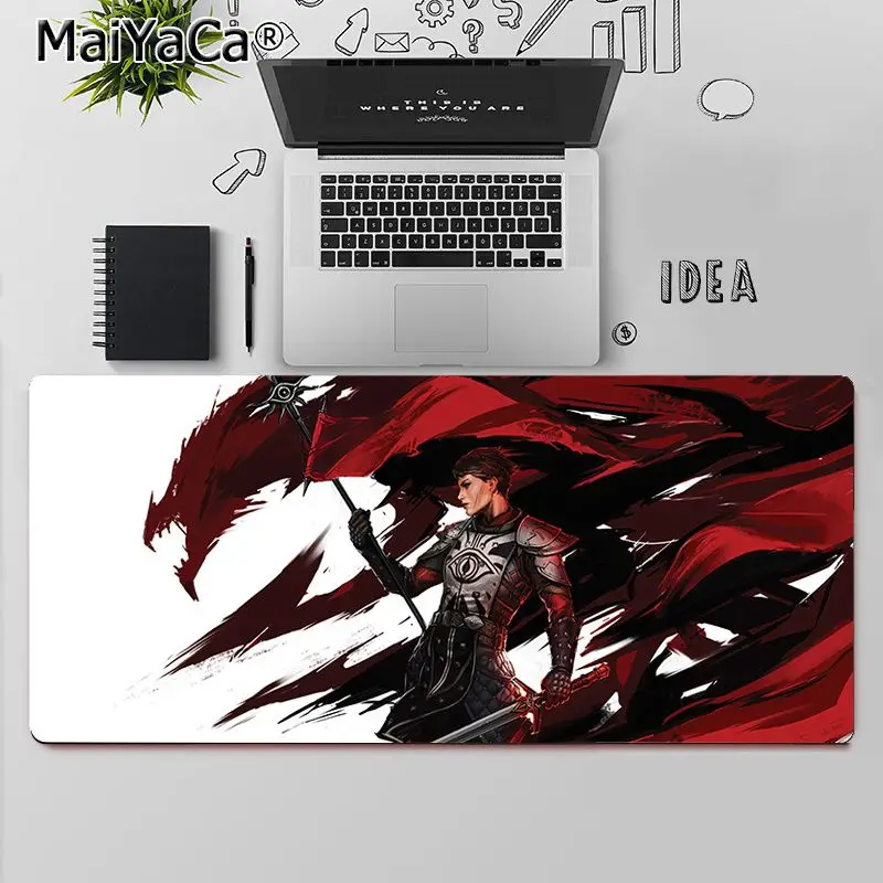 

MaiYaCa Top Quality Cool Dragon Age Rubber Mouse Durable Desktop Mousepad Free Shipping Large Mouse Pad Keyboards Mat