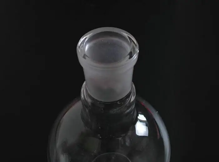 1 шт круглое дно 50 мл 2000 Одиночная короткая шея стеклянная колба стандартная