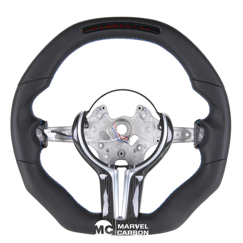 

LED Performance Steering Wheel Display Compatible for BMW M3 + 100% Real Carbon Fiber