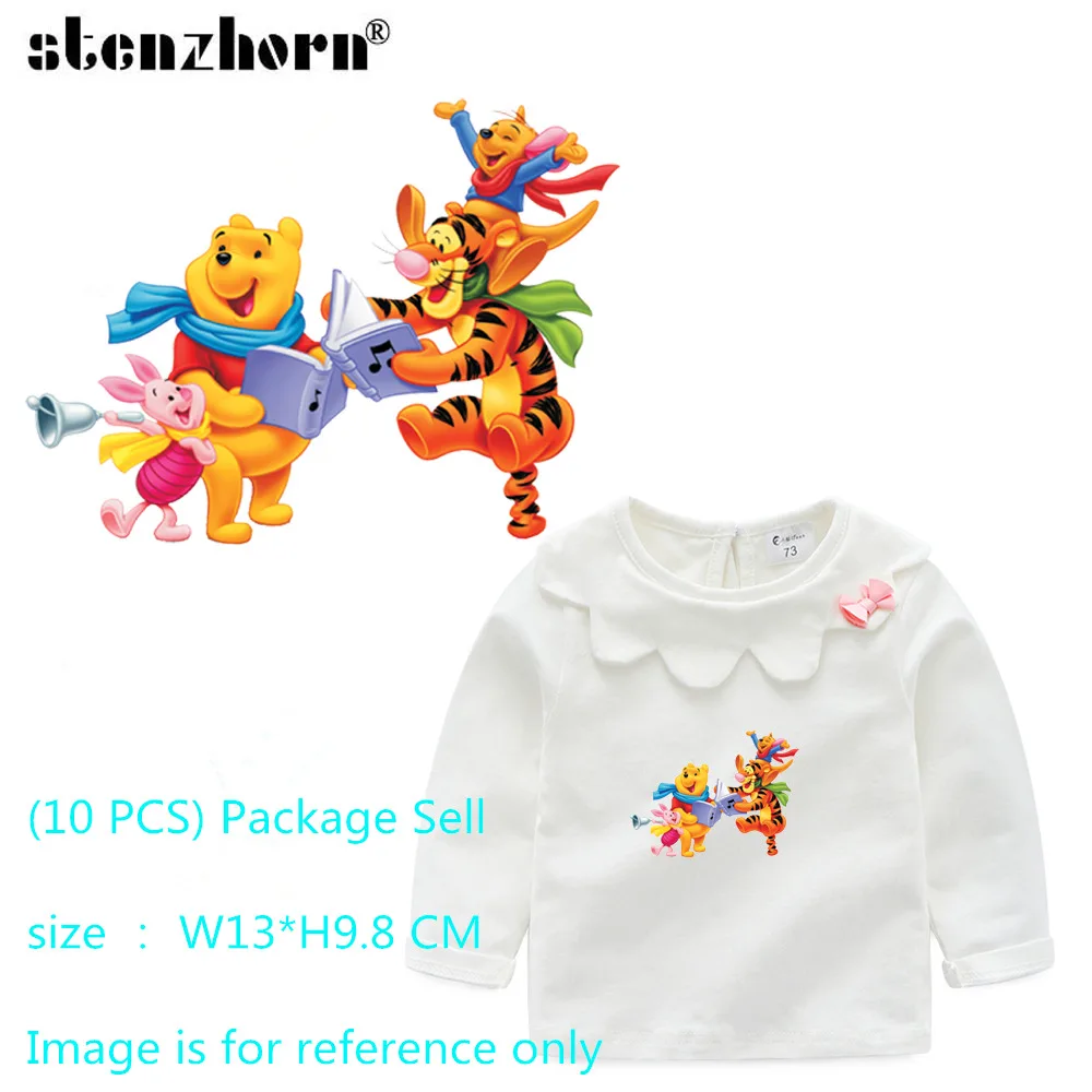 10 шт.) нашивки с изображением героев мультфильма «Мой Маленький Пони», железные нашивки для одежды, термопереводные наклейки для детей, детская одежда, наклейки для глажки «сделай сам» - Цвет: cartoon-S-02