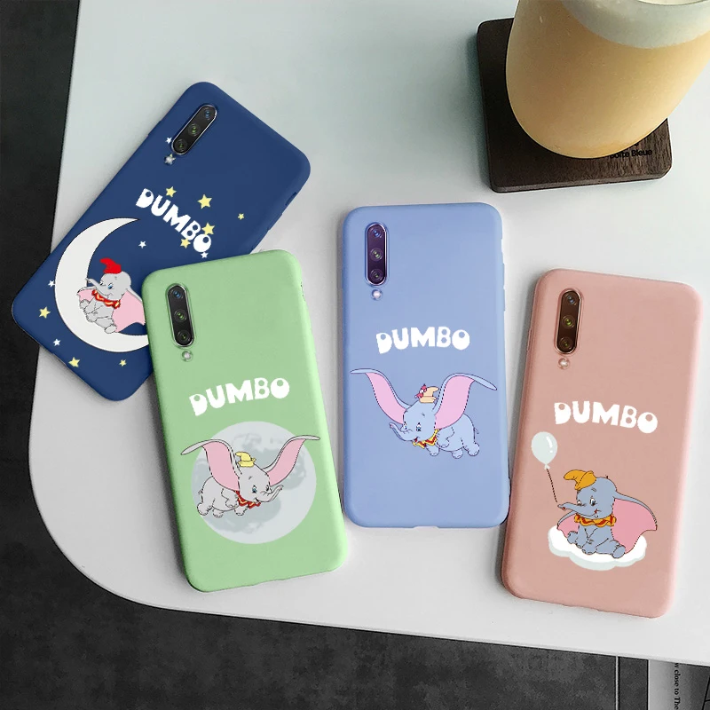 Милый чехол для телефона Xiaomi Mi 9 8 Pro SE Lite 6 Plus A1 A2 A3 Mix 2S Max слон Дамбо силиконовый