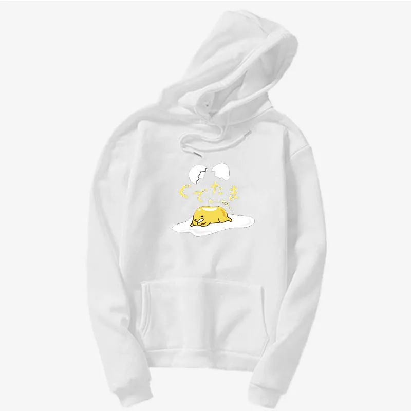 hoody 34 Gudetama Lazy Egg Yolk забавные толстовки в японском стиле Харадзюку милые женские толстовки в стиле Харадзюку Женская худи - Цвет: hoody 34