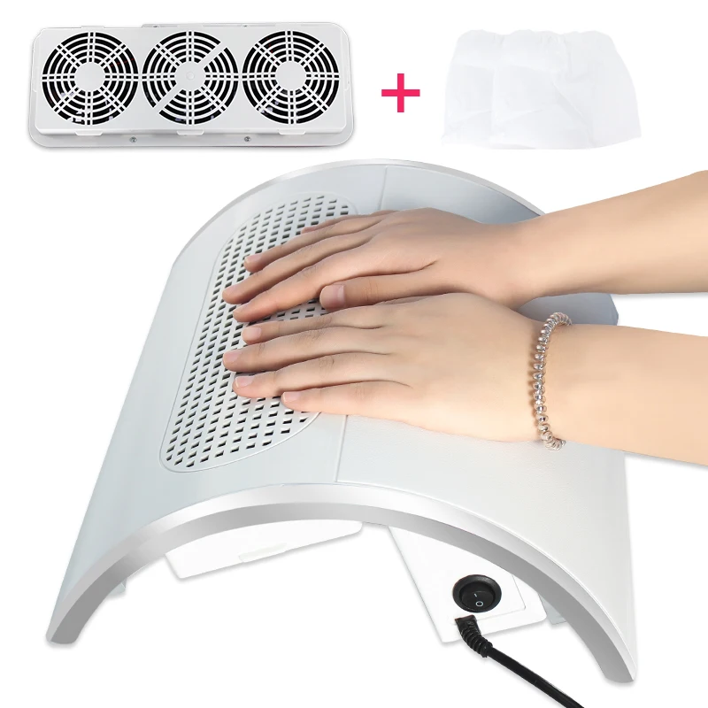 

Мощный пылесос для маникюра с 3 вентиляторами/1 вентилятором