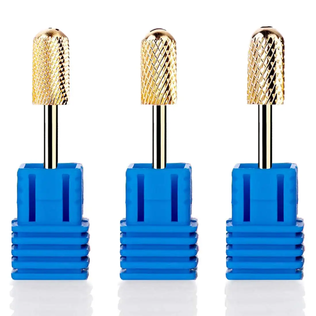 

2.35mm Tungsten Carbide Nail Drill Bits Pro Coarse Medium Fine Grit Manicure Drill Bit Electric Nail File