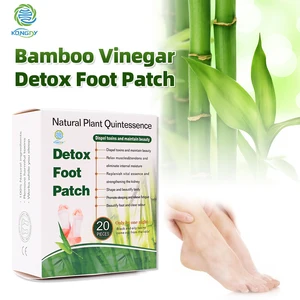 Пластырь для ног KONGDY, 10 пакетов20 шт.кор., уход за ногами, бамбуковый уксус, Детокс, улучшение сна, Детокс, похудение, красота, пластырь для ног