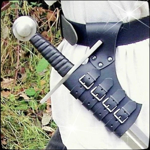 Мужская модная винтажная вешалка в средневековом стиле с пряжками аксессуары