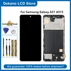 Для Samsung Galaxy A51 2019 A515 A515F SM-A515FDS SM-A515FDSN SM-A515FDST ЖК-дисплей сенсорный экран дигитайзер Рамка инструменты