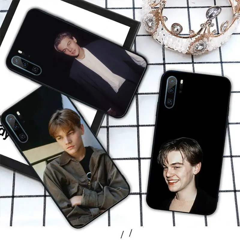 

Leonardo dicaprio American actor Phone Case For Huawei honor Mate P 10 20 30 40 i 9 8 pro x Lite smart 2019 nova 5t