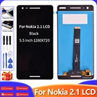 ЖК-дисплей для Nokia 2,1 TA-1080 TA-1092 TA-1084 TA-1093, дисплей с сенсорным экраном и дигитайзером в сборе, Замена для Nokia N2.1 LCD