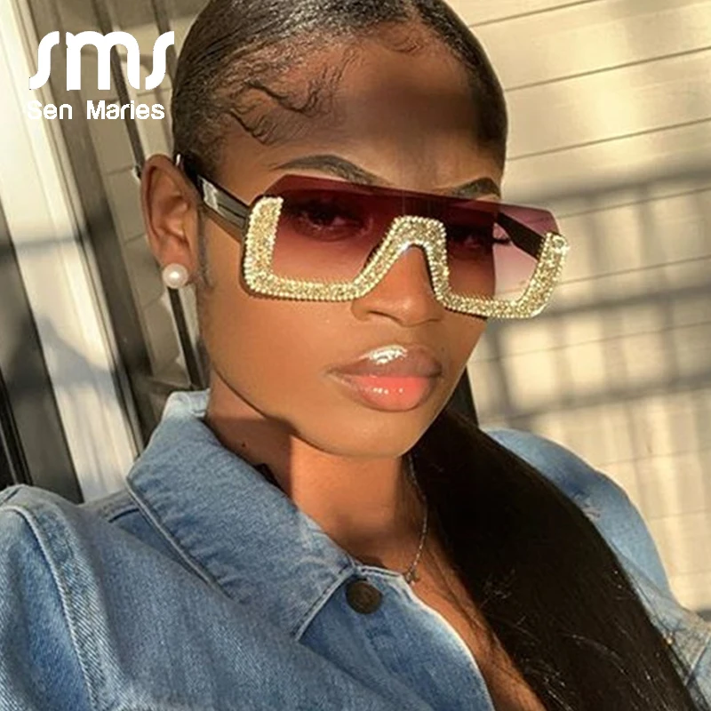 Солнцезащитные очки с квадратными линзами UV400 для мужчин и женщин роскошные