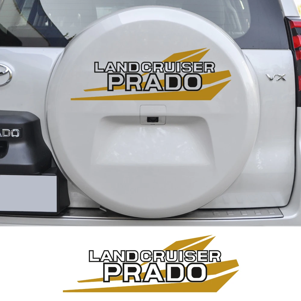 Автомобильные наклейки для Toyota Land Cruiser Prado украшение запасного колеса
