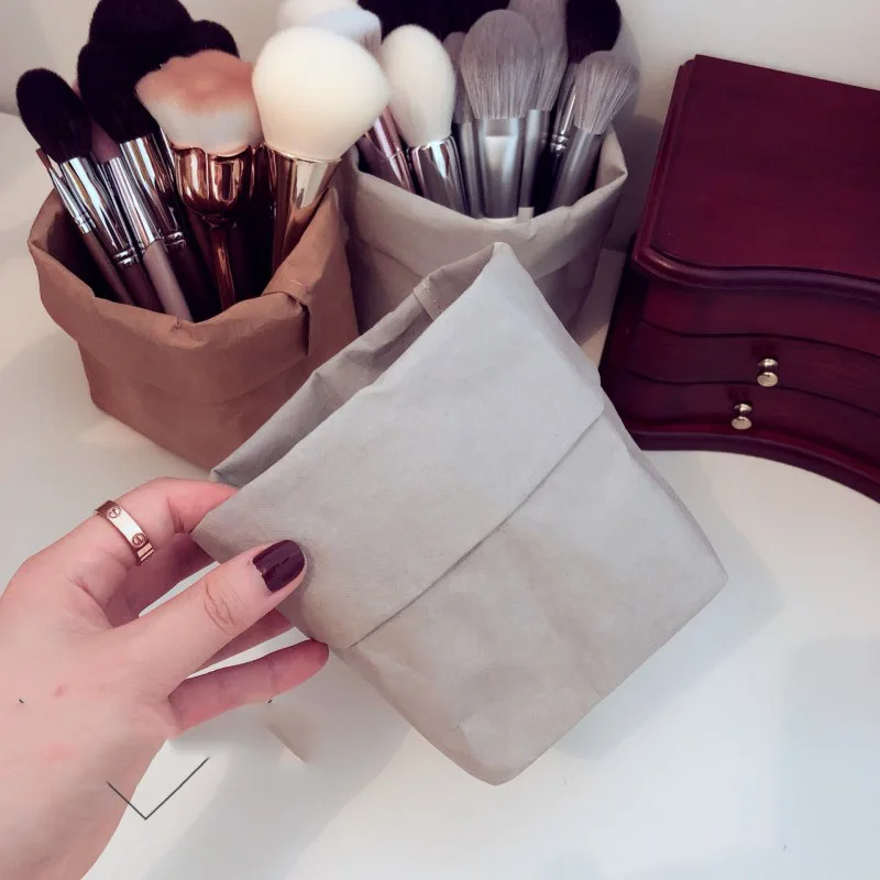 Новый Круглый хранение кистей для макияжа с высоким Ёмкость Nordic Ins Стиль Для