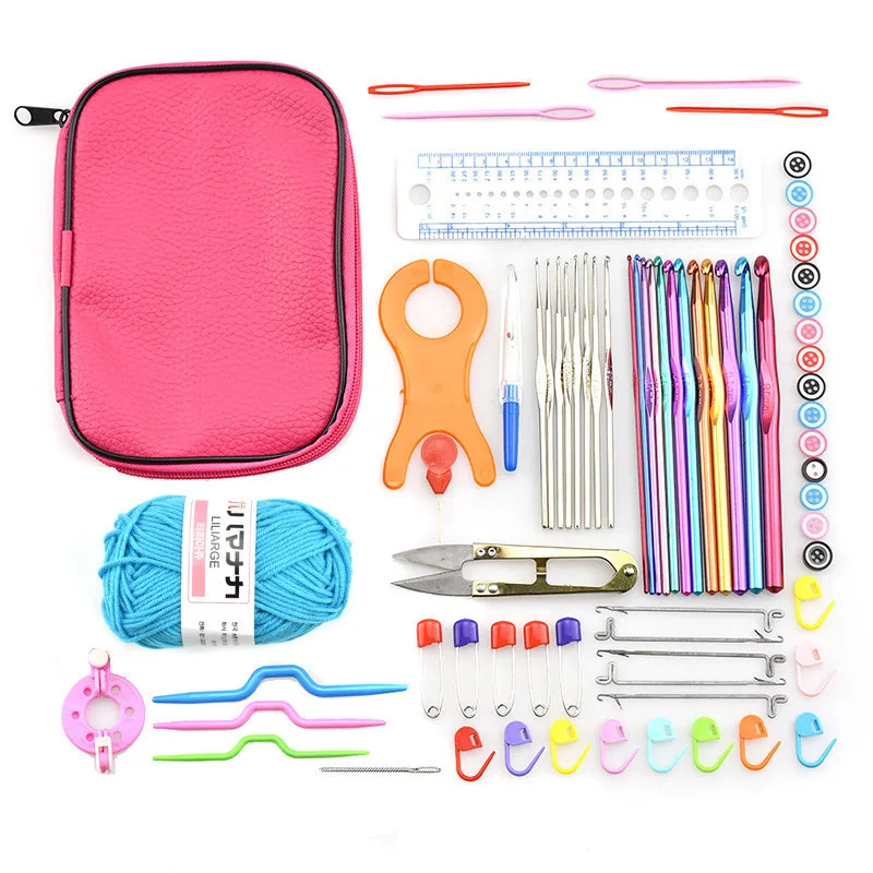 73 шт. набор крючков для вязания|Швейные иглы| |