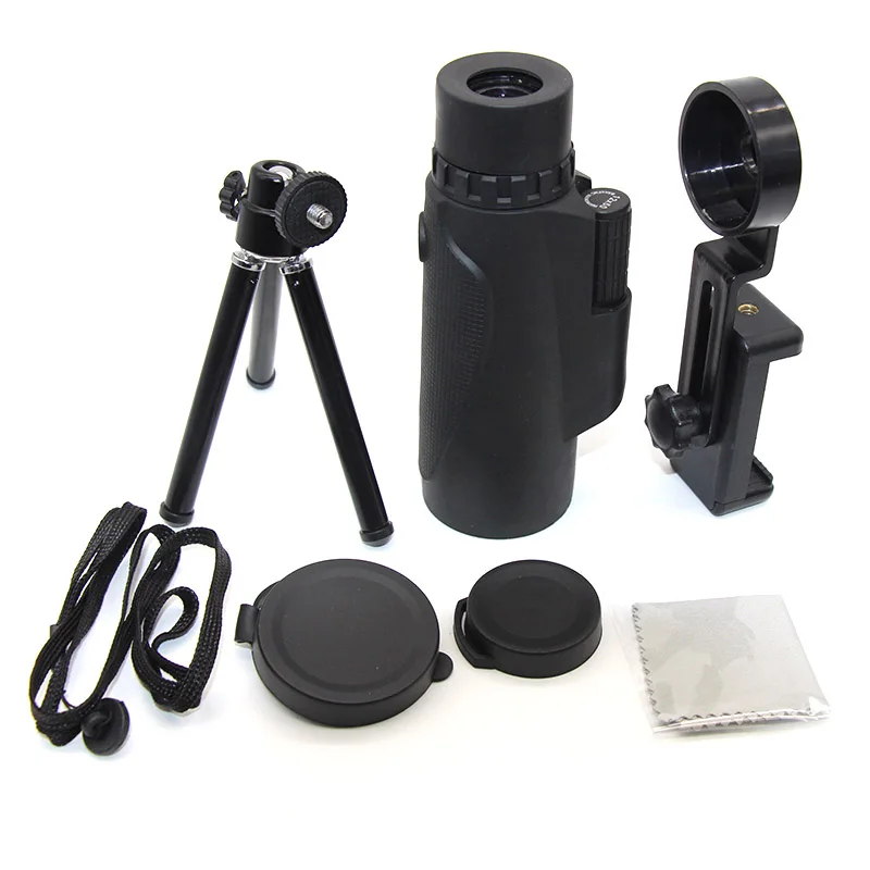 

12x50 Monocular Telescope for Mobile Retractable Zoom Eyepiece Military Hunting Handheld HD Vision Objective Lens Optics