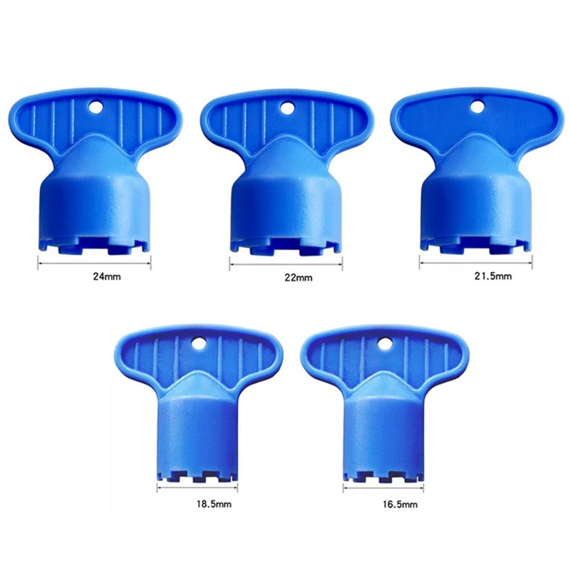 5 шт. Пластик аэратор для крана Ремонт Замена инструмент гаечный ключ аэратора