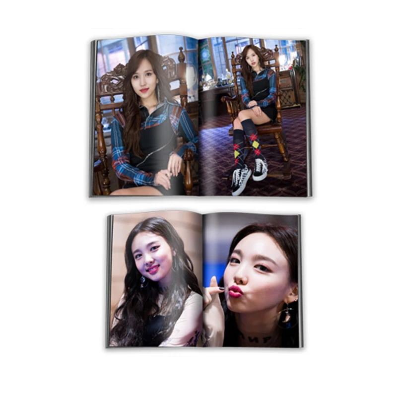 Kpop TWICE 6-й мини-альбом Фотокнига Мода K-pop два раза маленький фотоальбом фото плата, вентиляторы сувенирный подарок Прямая