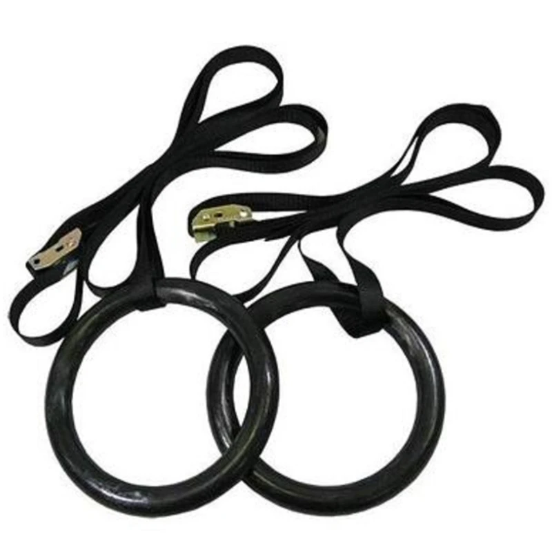 

1 Набор из АБС-пластика 17 см упражнения Фитнес гимнастические кольца для тренажерного зала Спортивная Фитнес подтягивания ИБП мышц