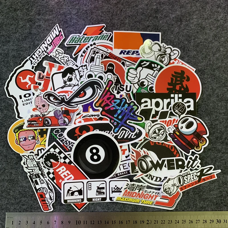 40 шт./компл. автомобильные наклейки мотоциклетная наклейка боковое украшение для