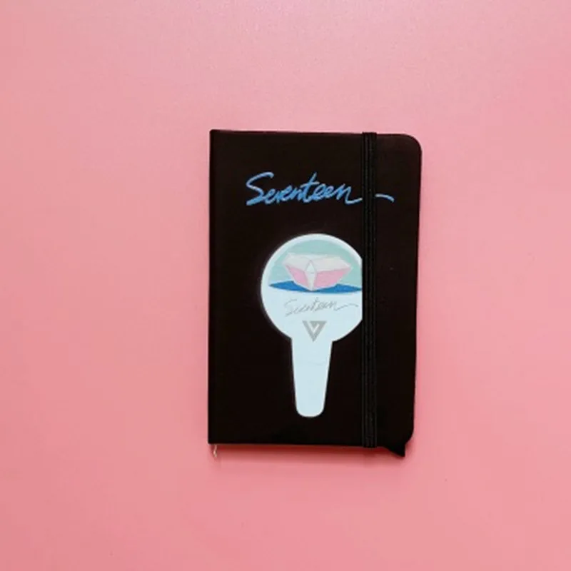 Seventeen IZONE Got7 BlackPink Twice TXT Ноутбук PU школьные принадлежности карманная Книга S. COUPS JUN JEONGHAN JISOO MOMO MINA - Цвет: Seventeen