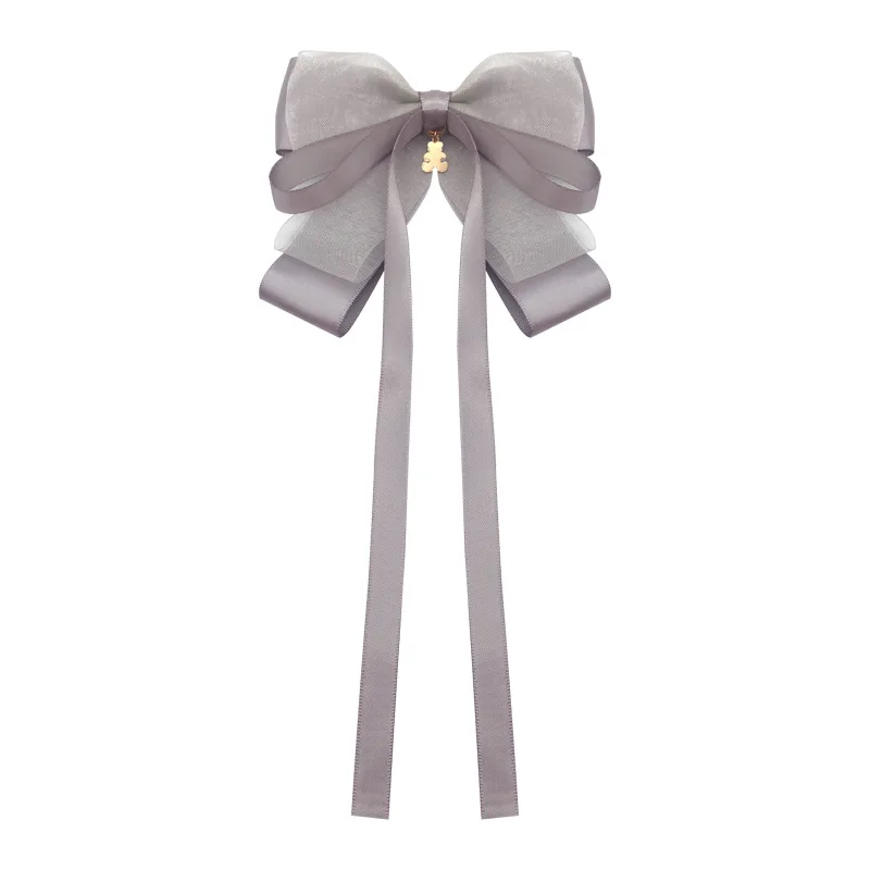 Корейский милый Длинный Галстук-бабочка галстук униформа колледжа рубашка