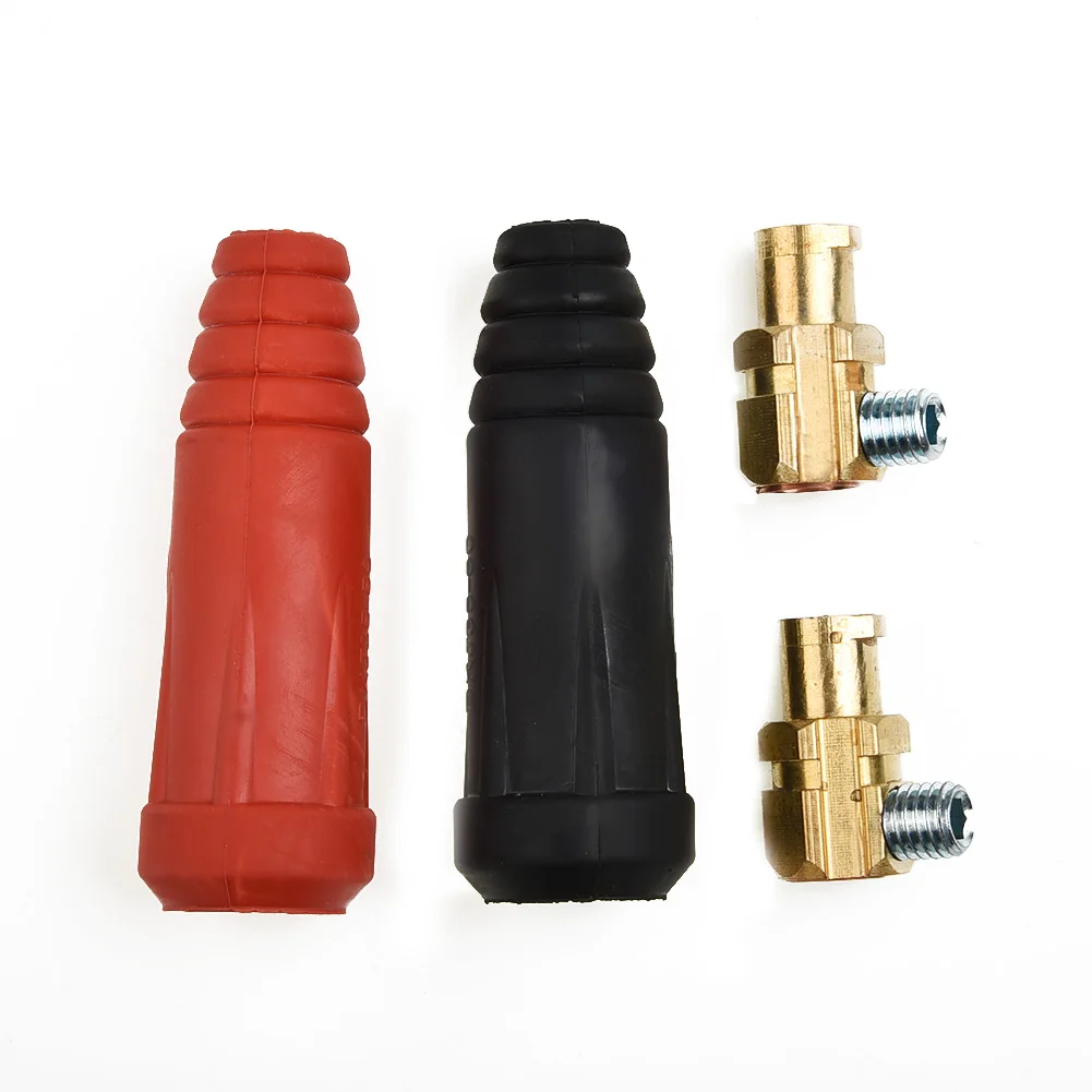 

Connector Connector plug Plug DKJ10-25 200Amp Euro Style Red+Black Parts