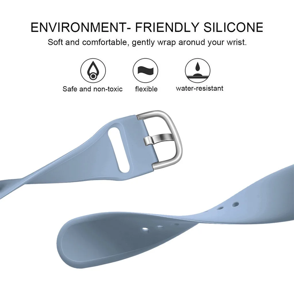 Сменные силиконовые дышащие наручные часы с быстросъемным силиконовым ремешком