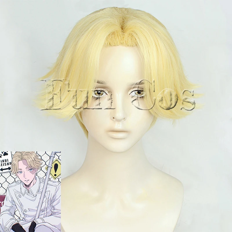 Парик для косплея из аниме Токийский рептиз термостойкий с короткими