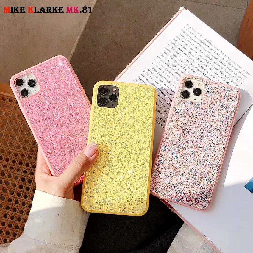 Чехол для телефона MIKE KLARKE MK.81 iPhone 11 Pro Max X XR XS 7 8 Plus SE 2020 роскошный блестящий чехол