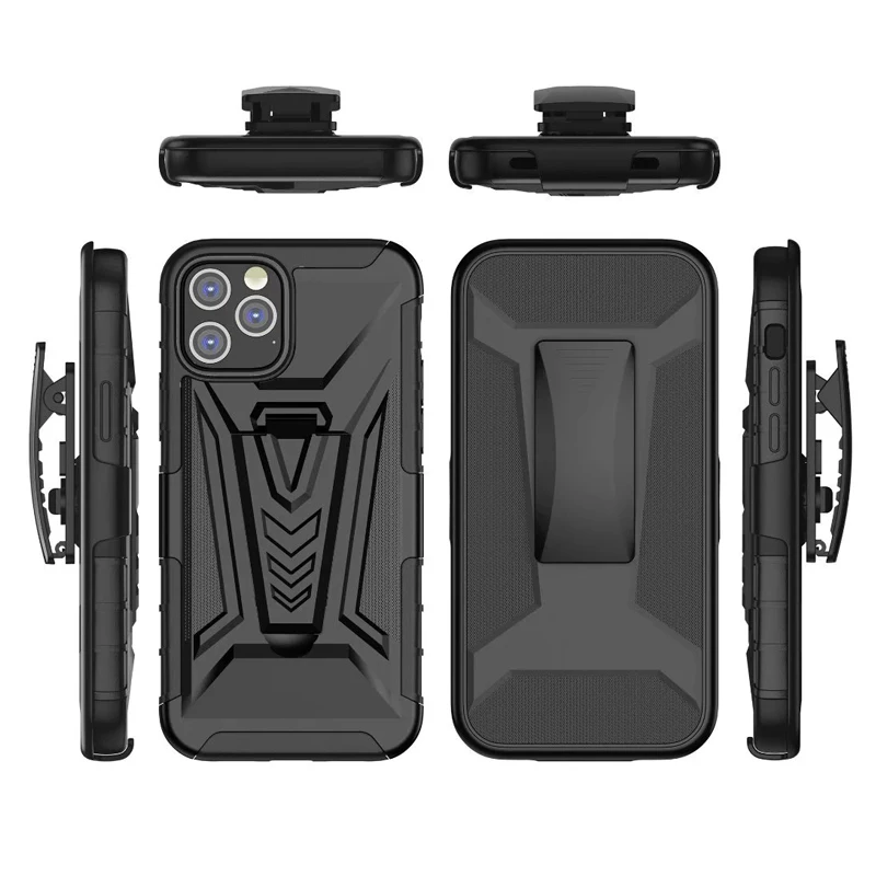 Противоударный чехол с зажимом для ремня iphone 15 14 13 12 11 Pro Max XR