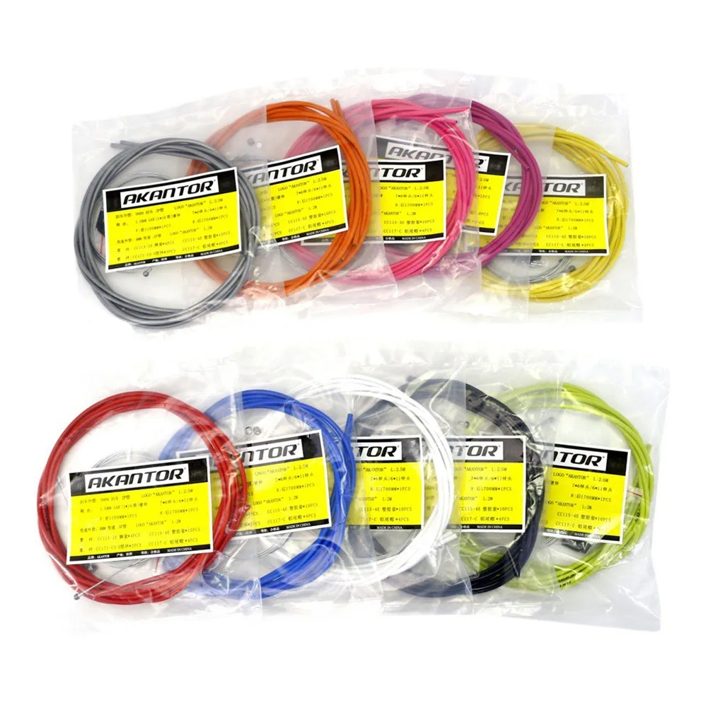 

Mountain Bicycle Brake Line Pipe Set 4/5mm Universal MTB Road Bike Shifters Derailleur Brake Cables Cycling Bike Accessories