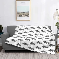 walleye zentangle blanket bedspread bed plaid comforter towel beach picnic blanket beach towel luxury