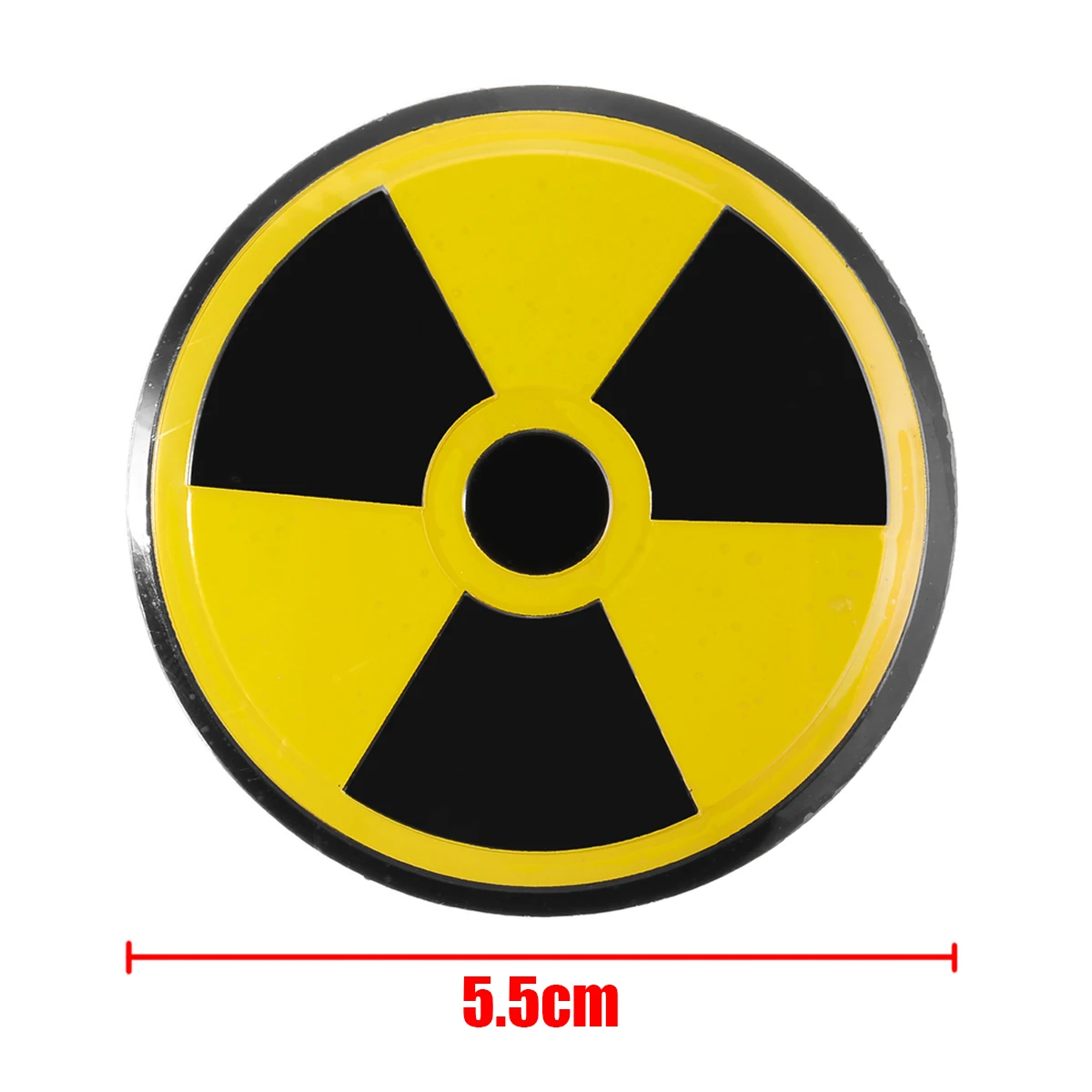 4pcs 5.5cm Nuclear Radiation Logo Car Tyre Wheel Center Hub Cap Emblem Decal Badge Symbol Sticker Creative Patterns |
