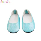 Кукла Talk 2019, модная американская кукла 18 дюймов с простым дизайном из искусственной кожи, блестящая обувь-лодочка для кукол, игрушка для девочек, праздничный подарок