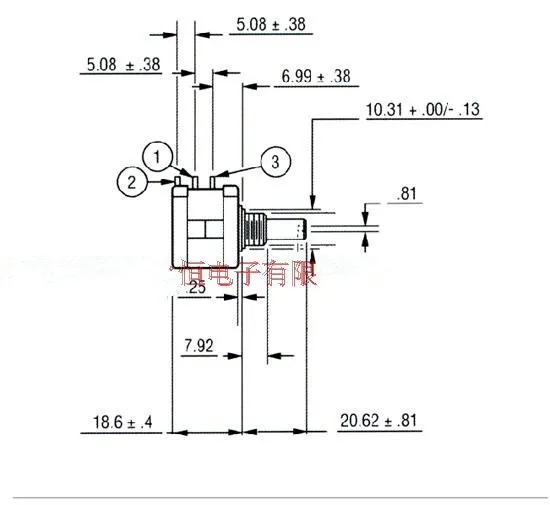 1 шт. 3590S 1K 2K 5K 10K 20K 50K 100K ohm прецизионный потенциометр регулируемый резистор 3590 102 103