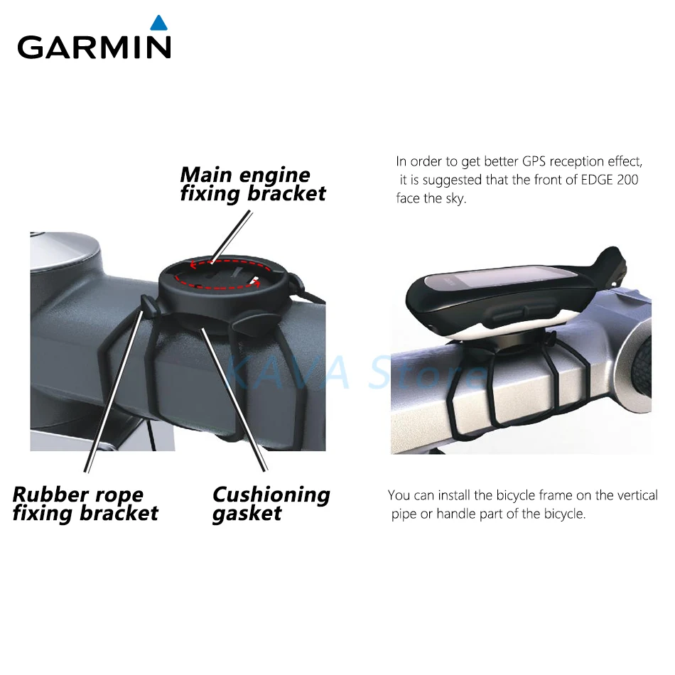 Garmin крепление для Edge 130 200 500 510 520 800 810 820 1000 910XT велосипедный компьютер Стенд